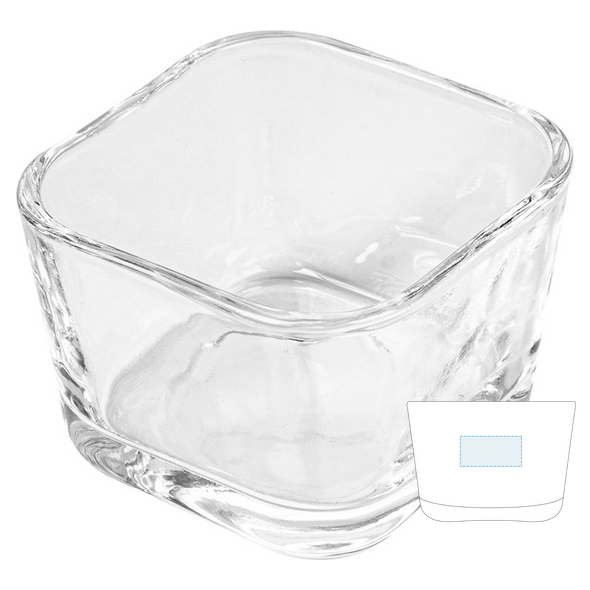 Mini tasse transparente en cristal